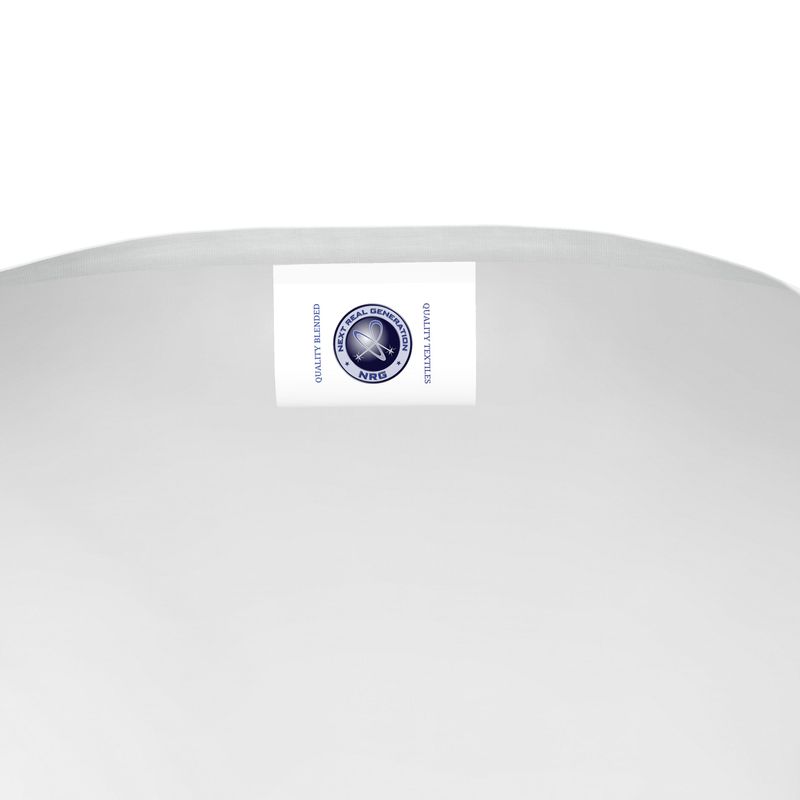 NRG Clothing for Women: White T-Shirt with Plain Stitch