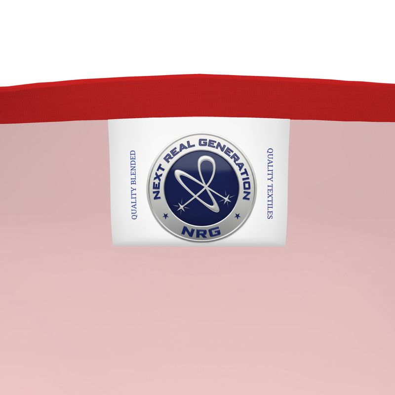 NRG Clothing for Men: Red T-Shirt with White Stitch