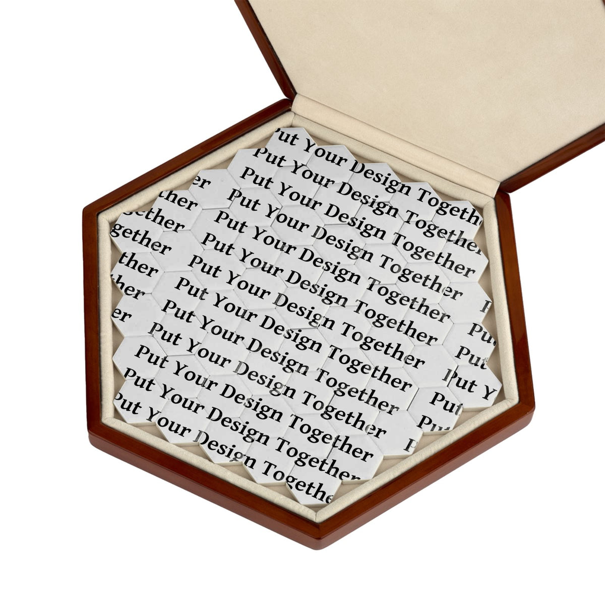 Design Your Ceramic Hexagon Jigsaw