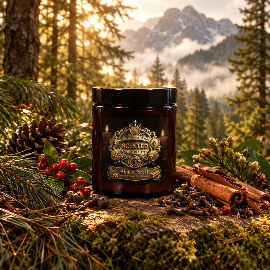 Relax Reality candle 'Alpine Forest'