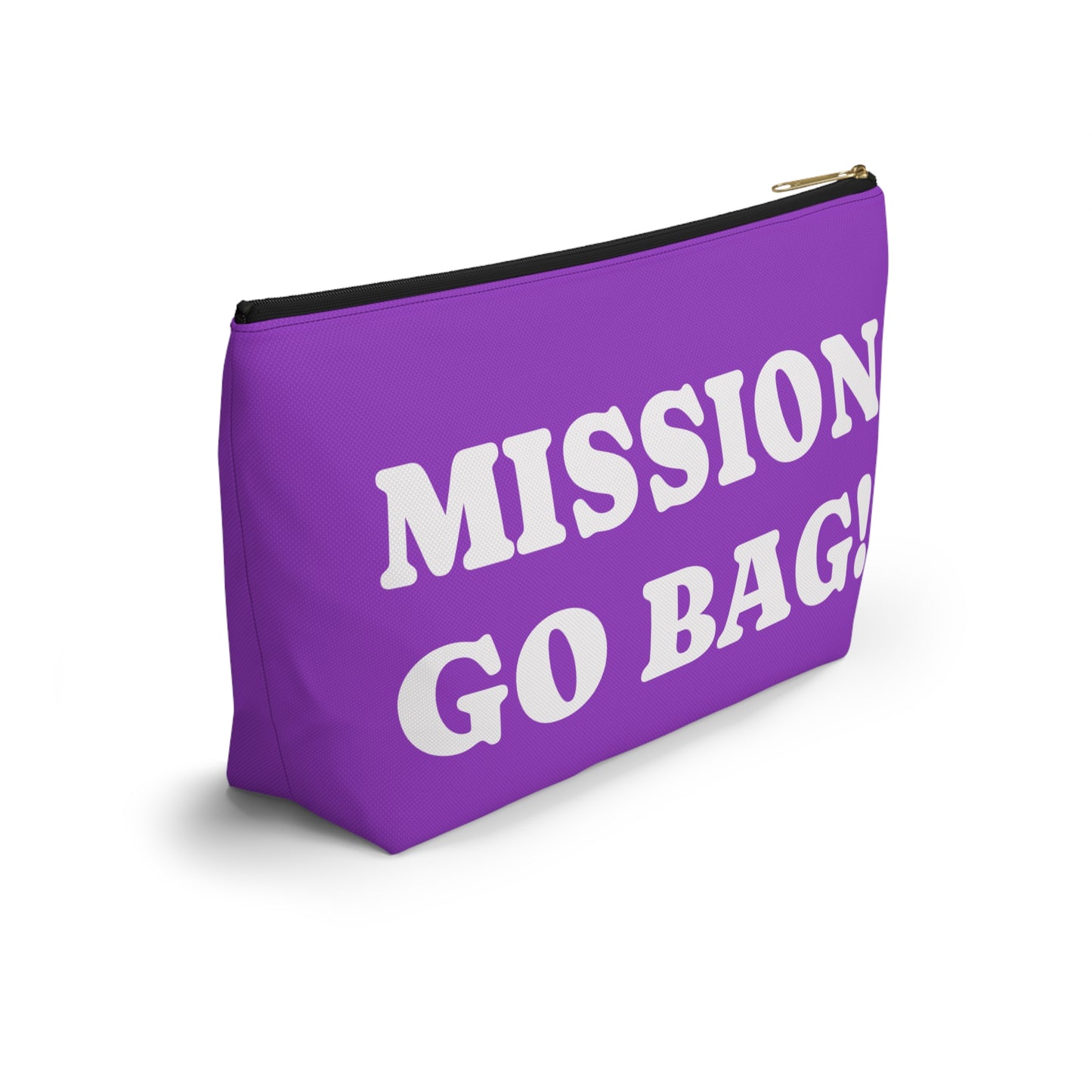 Whispers Pi 'Mission Go Bag'---T‑Bottom Makeup & Travel Organizer---