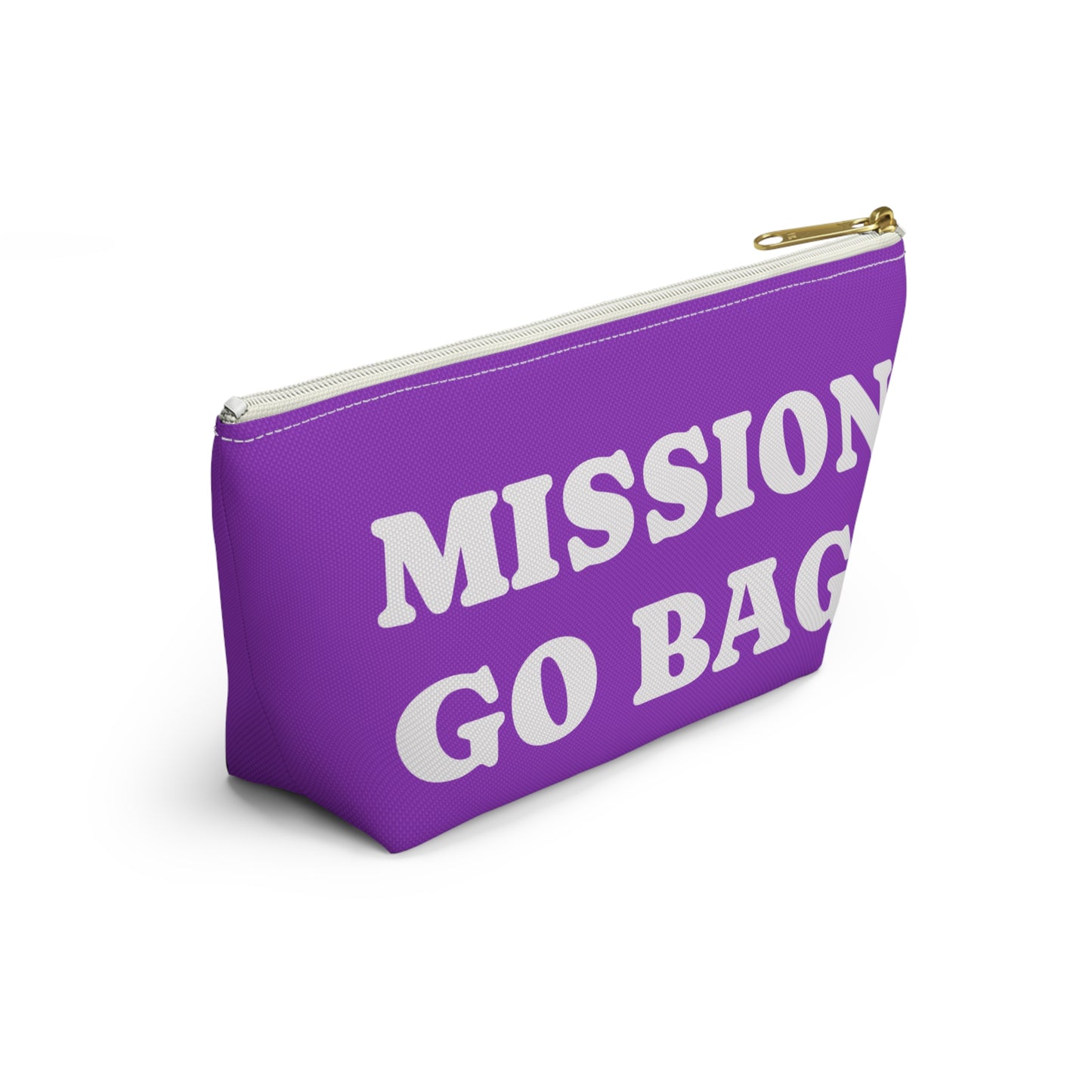 Whispers Pi 'Mission Go Bag'---T‑Bottom Makeup & Travel Organizer---