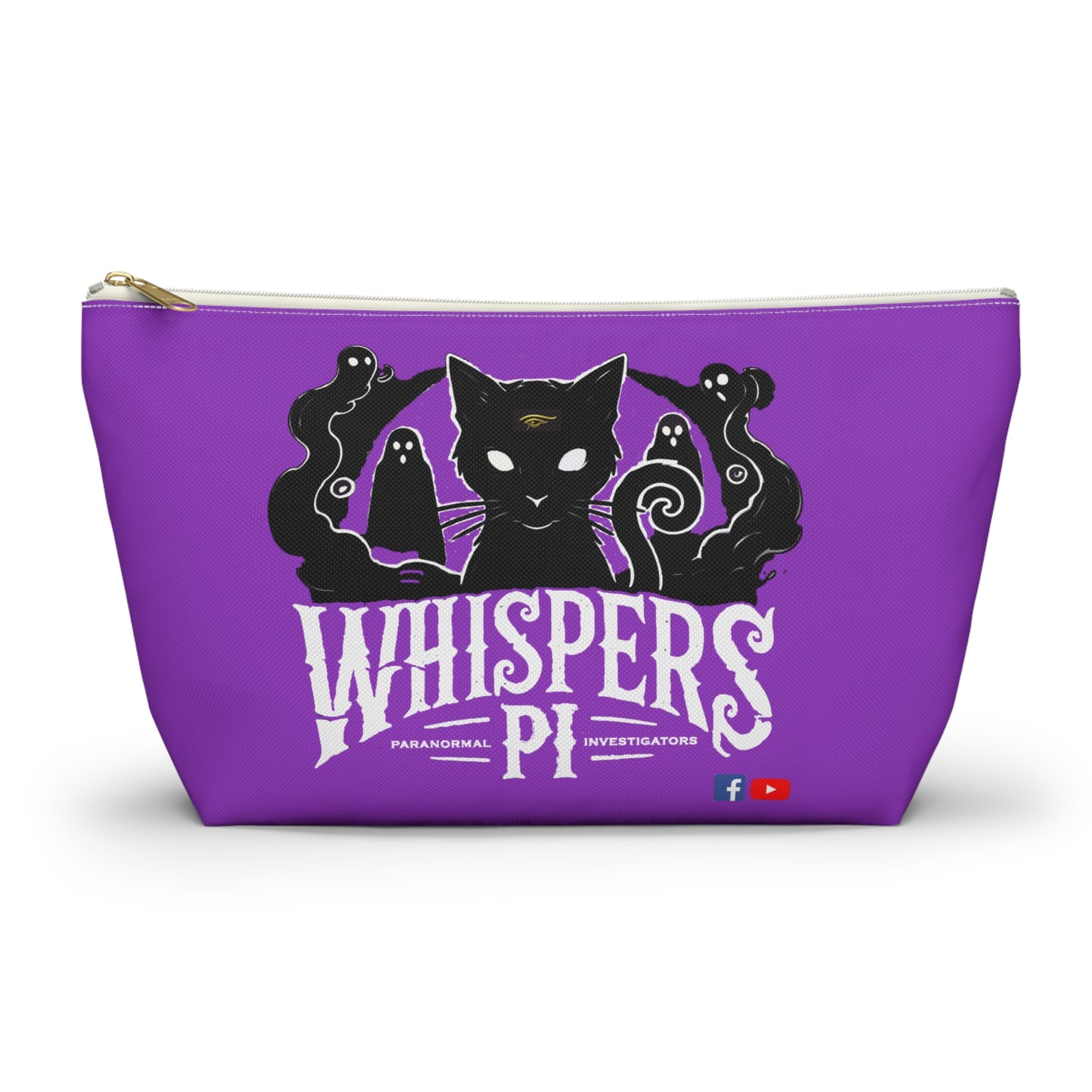 Whispers Pi 'Mission Go Bag'---T‑Bottom Makeup & Travel Organizer---