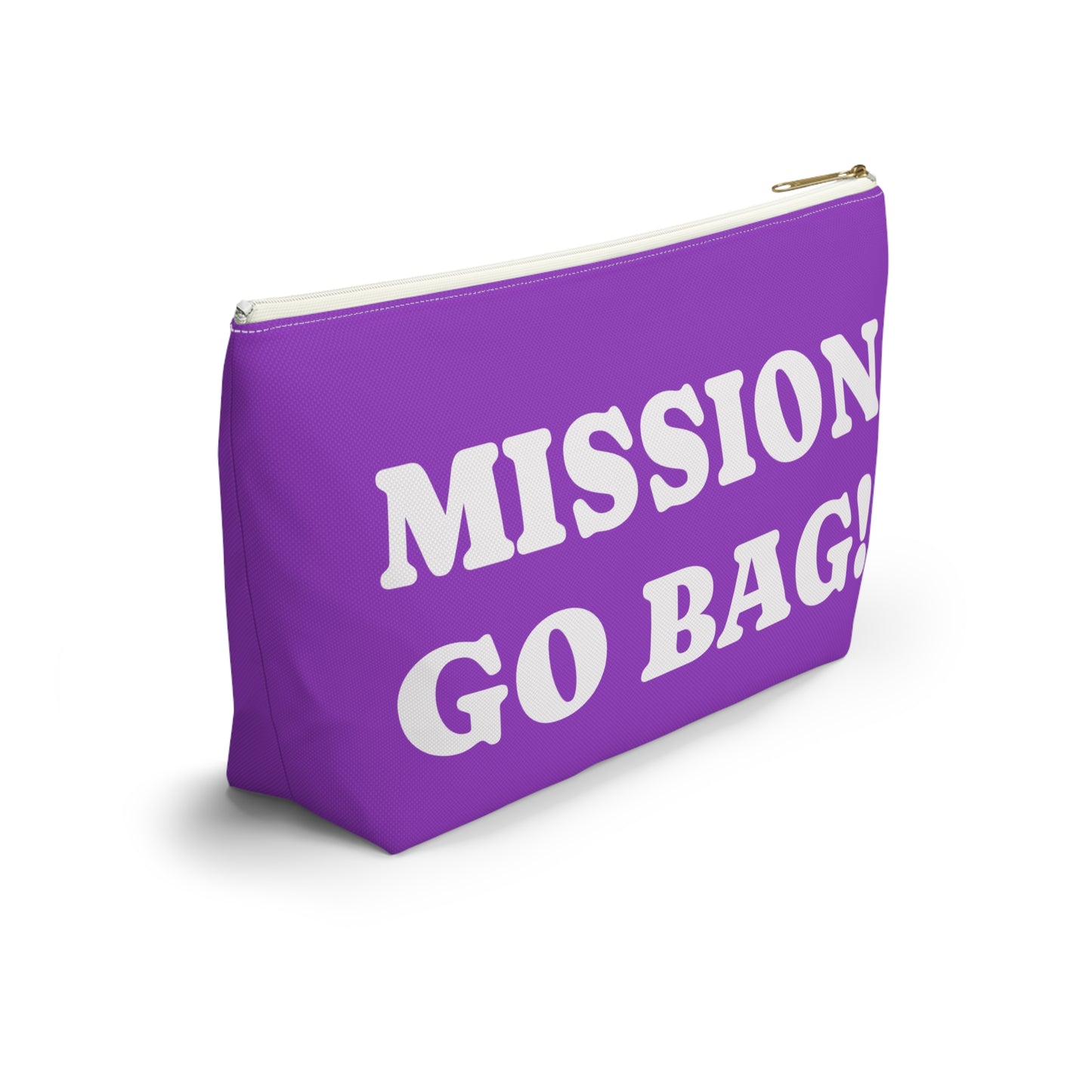 Whispers Pi 'Mission Go Bag'---T‑Bottom Makeup & Travel Organizer---