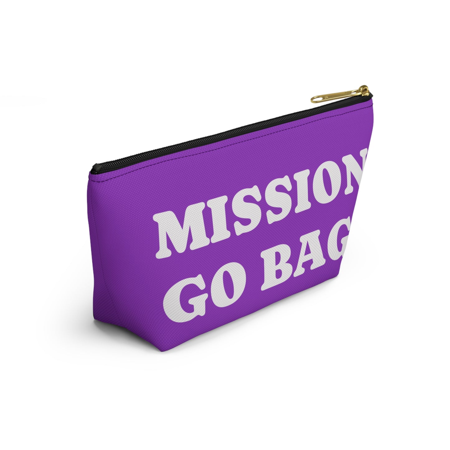 Whispers Pi 'Mission Go Bag'---T‑Bottom Makeup & Travel Organizer---