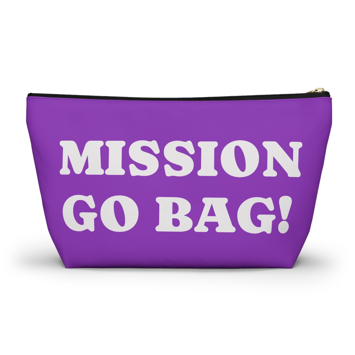 Whispers Pi 'Mission Go Bag'---T‑Bottom Makeup & Travel Organizer---