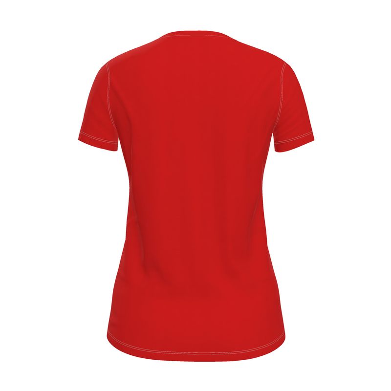 NRG Clothing for Women: Red T-shirt with White Stitch