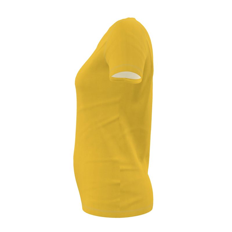 NRG Clothing for Women: Yellow T-shirt with White Stitch