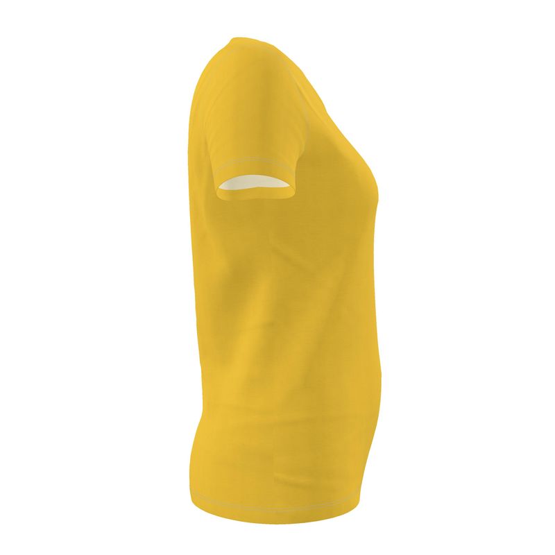 NRG Clothing for Women: Yellow T-shirt with White Stitch