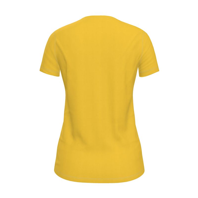 NRG Clothing for Women: Yellow T-shirt with White Stitch
