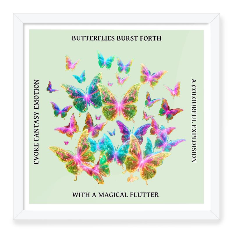 BUTTERFLY EXPLOSION poem