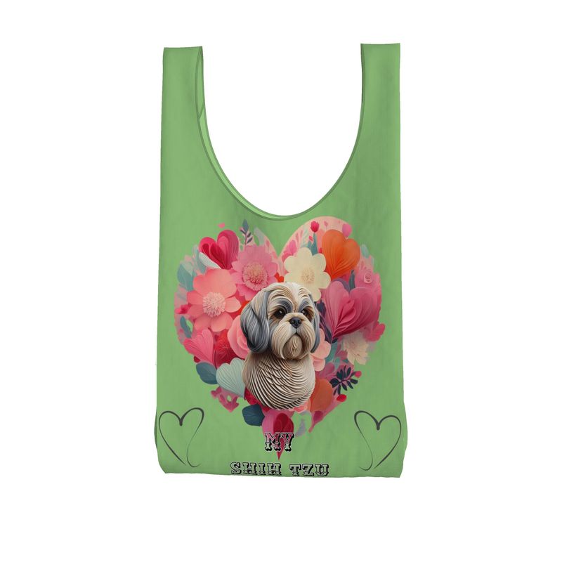 My Animal Love Shih Tzu parachute bag