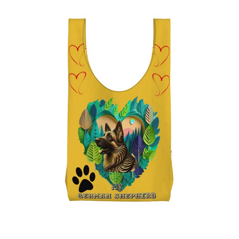 My Animal Love German Shepherd parachute bag