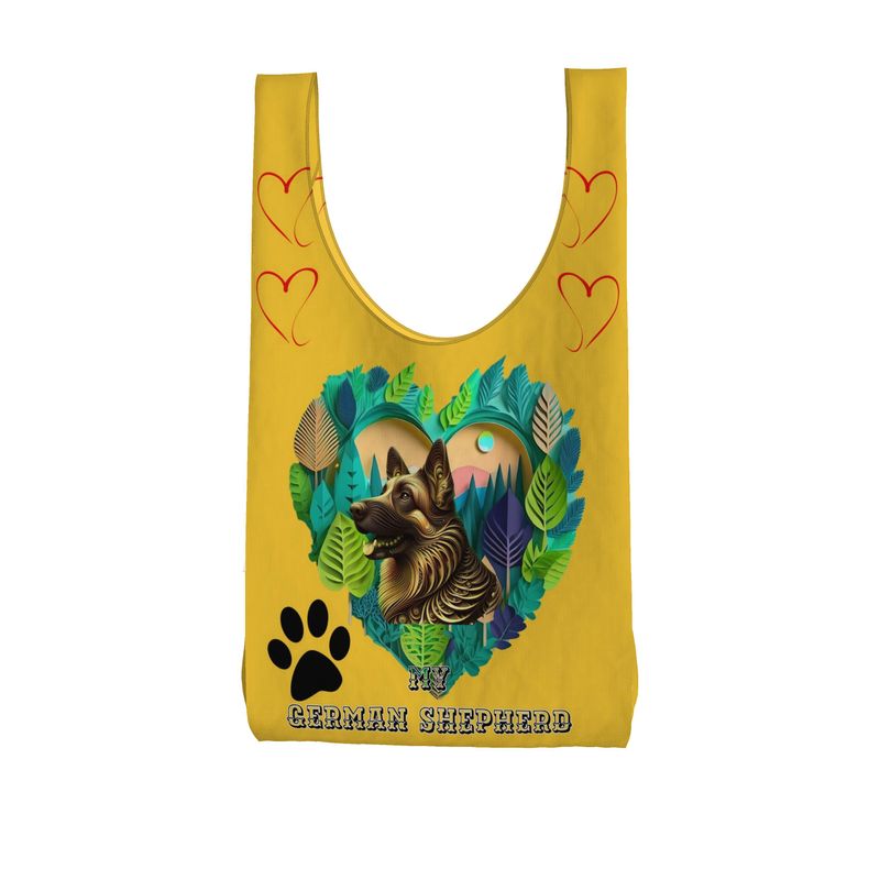 My Animal Love German Shepherd parachute bag