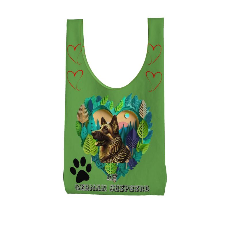 My Animal Love German Shepherd parachute bag