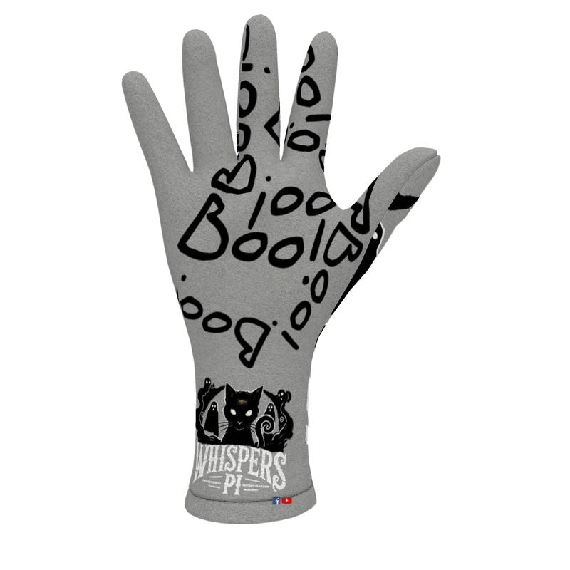 Original Whispers PI - Grey Fleece Gloves