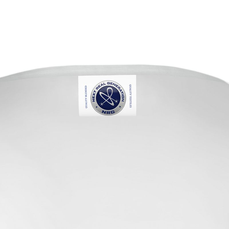 NRG Clothing for Women: White T-Shirt with Blue Stitch