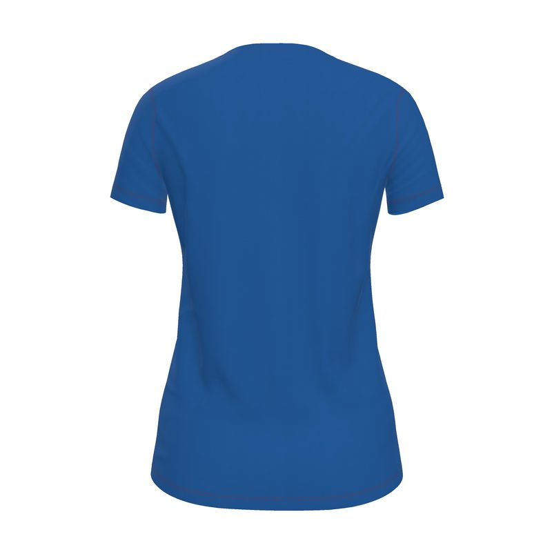 NRG Clothing for Women: Blue T-Shirt with Red Stitch