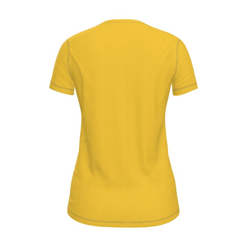 NRG Clothing for Women: Yellow T-shirt with Blue Stitch