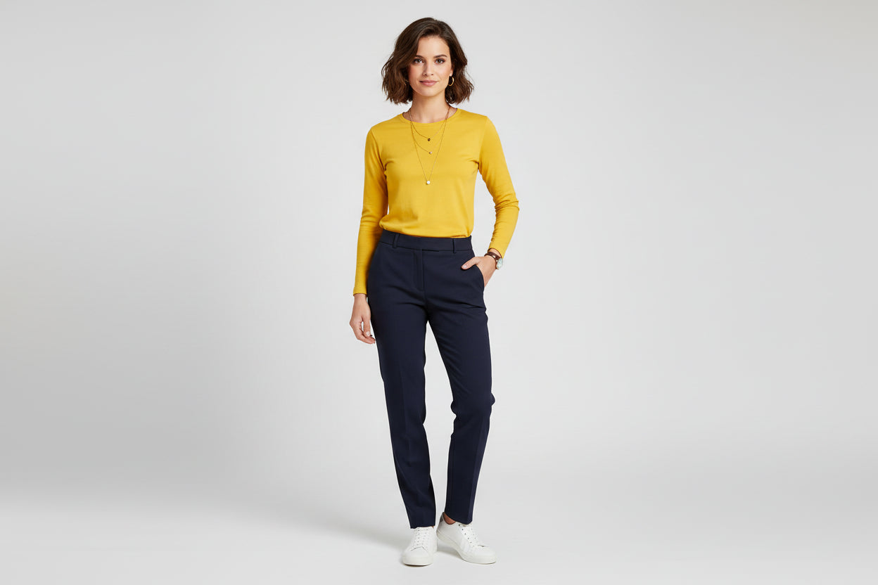 NRG Clothing for Women: Long Sleeve with White Stitch