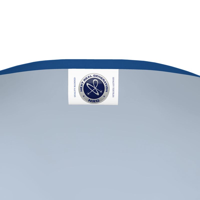 NRG Clothing for Women: Blue Long Sleeve with Yellow Stitch