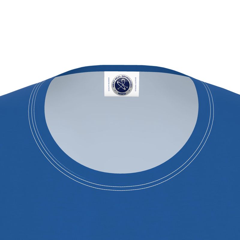 NRG Clothing for Women: Blue Long Sleeve with White Stitch