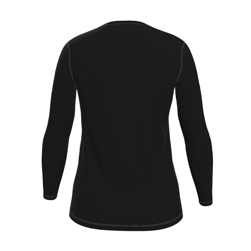 NRG Clothing for Women: Black Long Sleeve with White Stitch