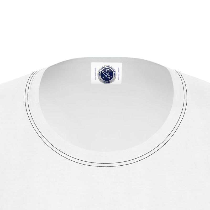 NRG Clothing for Women: White Long Sleeve with Black Stitch