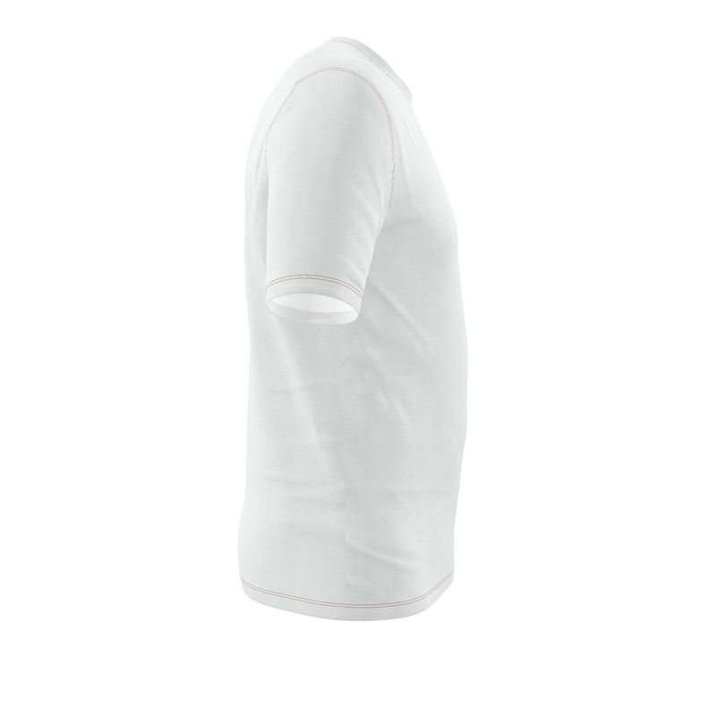 NRG Clothing for Men: White T-Shirt with Plain Stitch