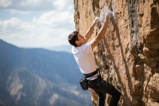 NRG Clothing for Men: White T-Shirt with Red Stitch