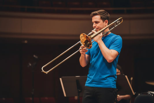 NRG Clothing for Men: Blue T-Shirt with White Stitch