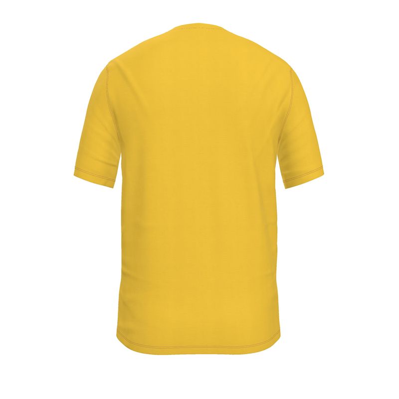 NRG Clothing for Men: Yellow T-Shirt with Red Stitch
