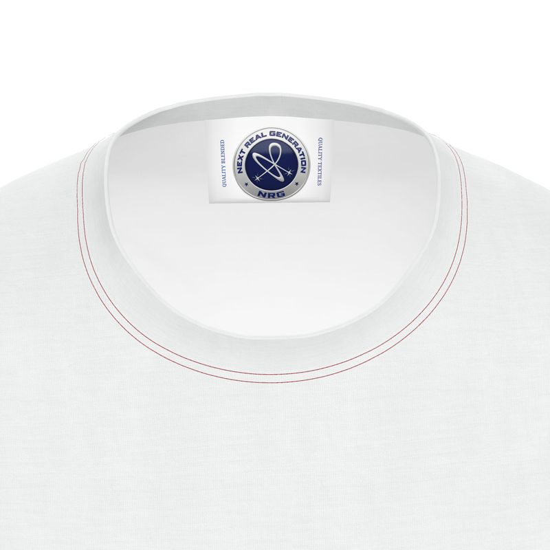 NRG Clothing for Men: White Long Sleeve with Plain Stitch