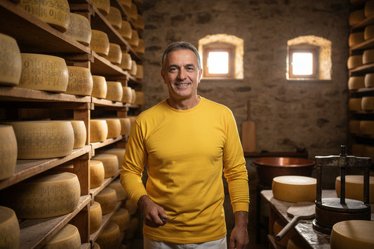 NRG Clothing for Men: Yellow Long Sleeve with Plain Stitch