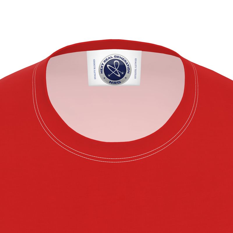 NRG Clothing for Men: Red Long Sleeve with White Stitch