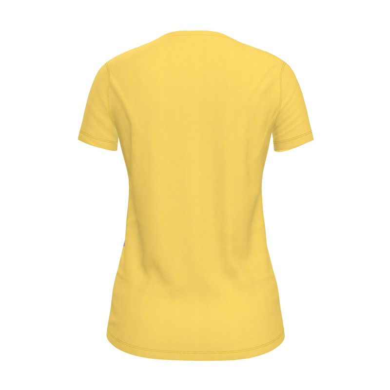 NRG Yellow Butterfly Explosion 2: Womens T-Shirt with Plain Stitch