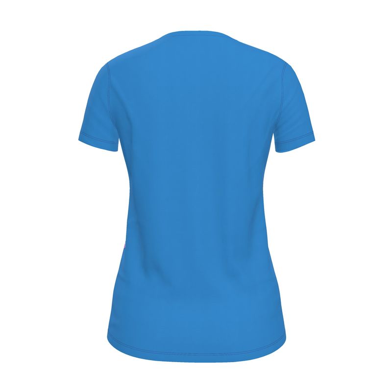 NRG Blue Butterfly Explosion 2: Womens T-Shirt with Plain Stitch
