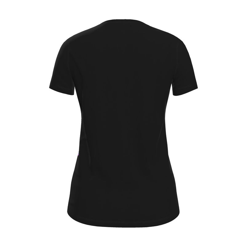 NRG Black Butterfly Explosion 2: Womens T-Shirt with Plain Stitch