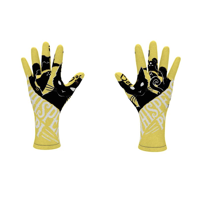 Original Whispers PI - Yellow Fleece Gloves