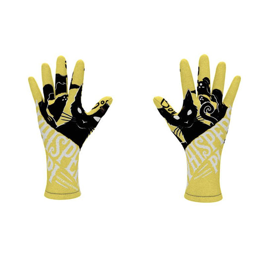 Original Whispers PI - Yellow Fleece Gloves