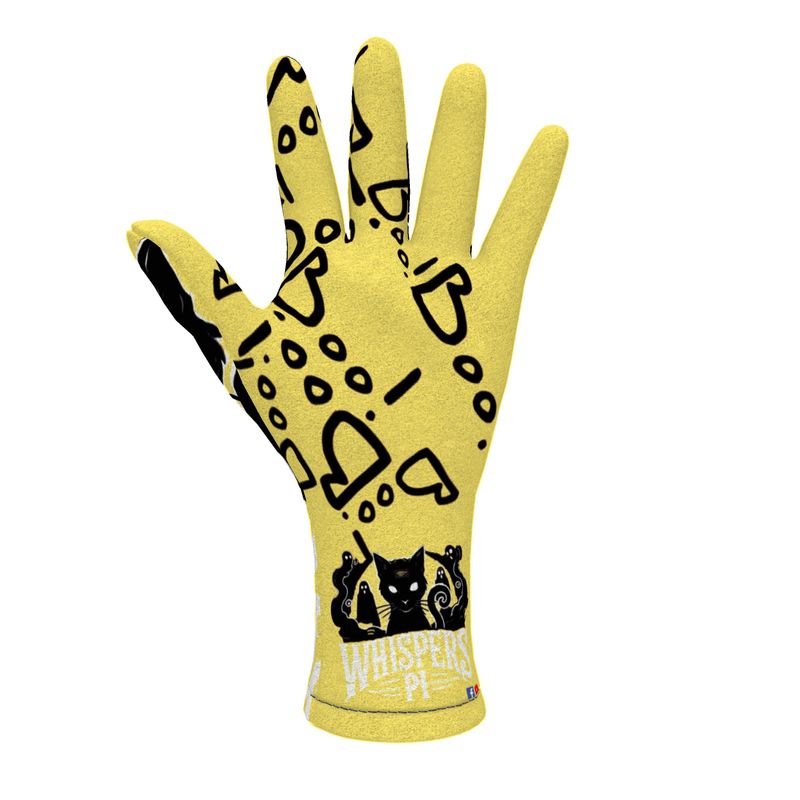 Original Whispers PI - Yellow Fleece Gloves