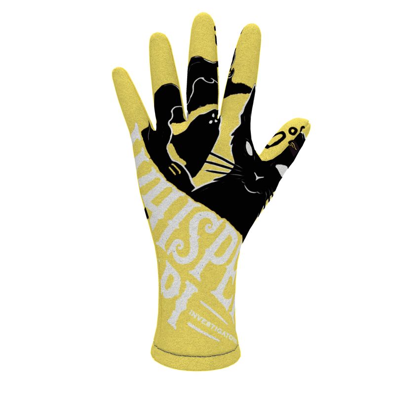 Original Whispers PI - Yellow Fleece Gloves