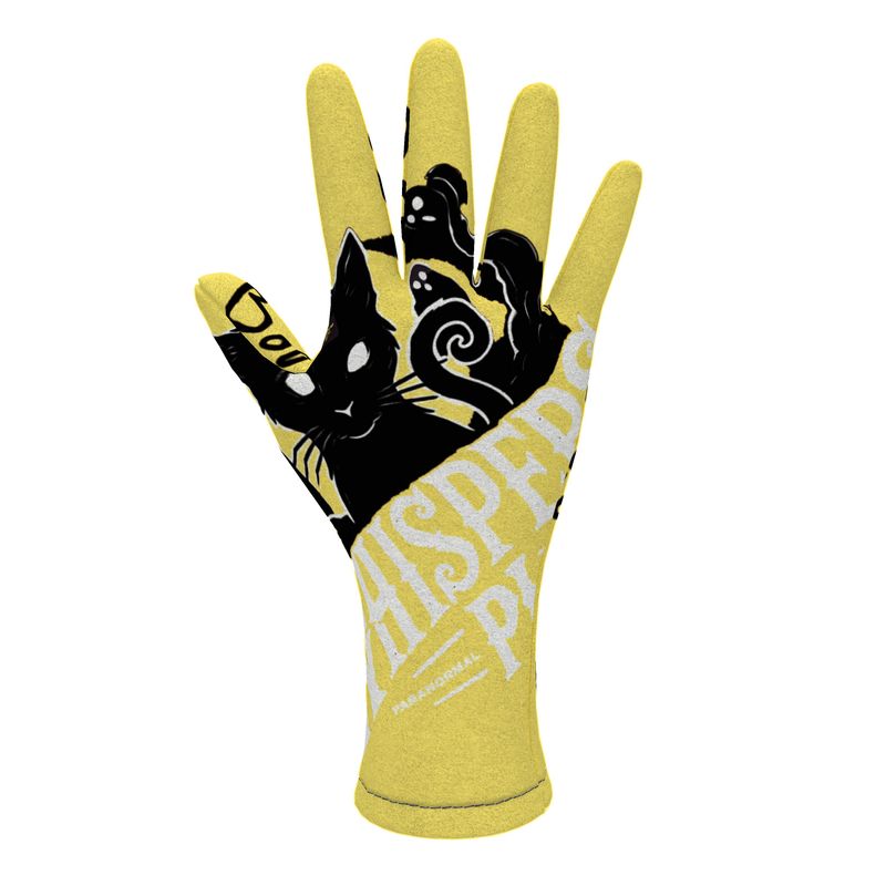 Original Whispers PI - Yellow Fleece Gloves