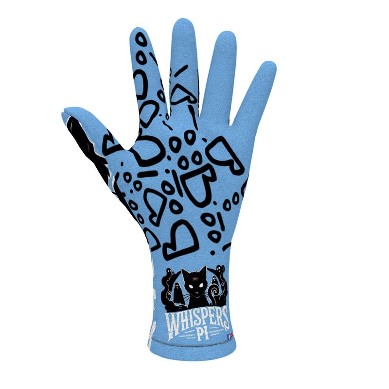 Original Whispers PI - Blue Fleece Gloves