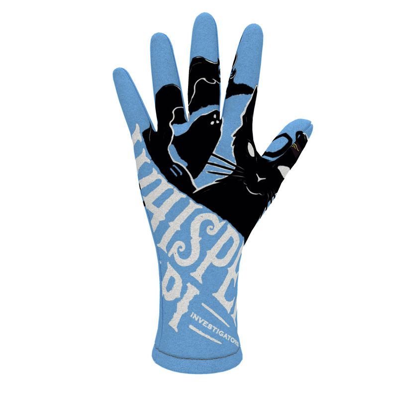 Original Whispers PI - Blue Fleece Gloves