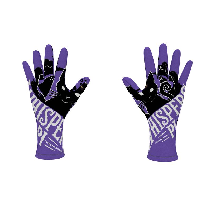 Original Whispers PI - Purple Fleece Gloves