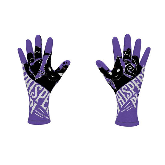 Original Whispers PI - Purple Fleece Gloves