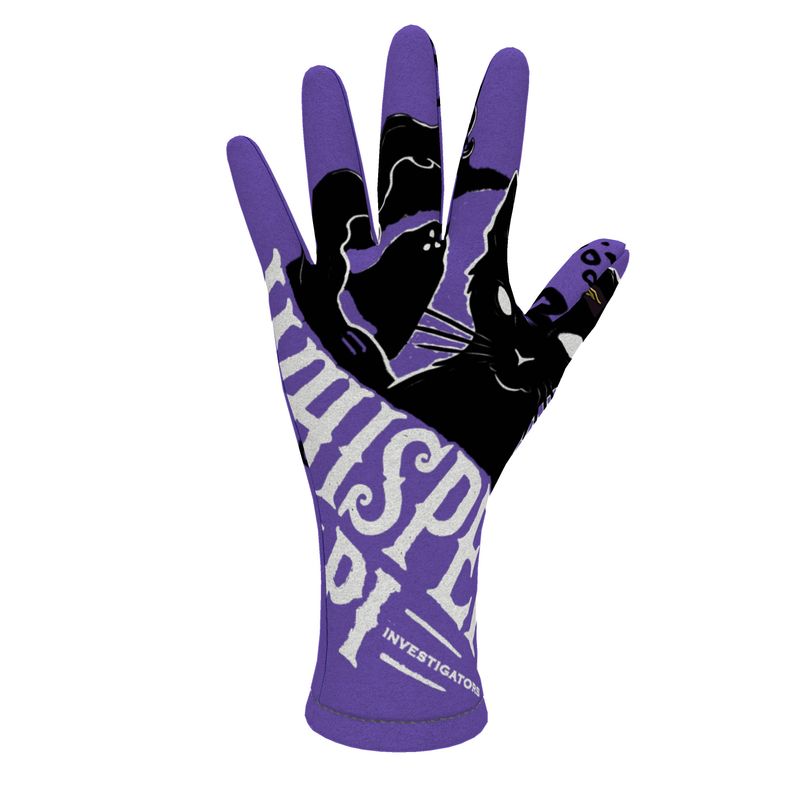 Original Whispers PI - Purple Fleece Gloves