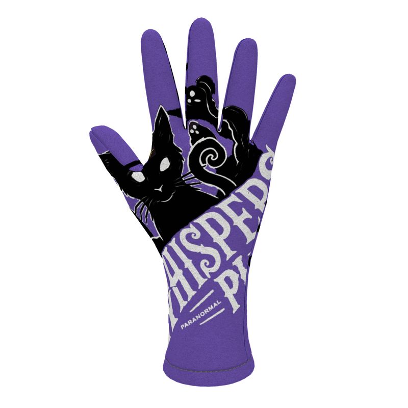 Original Whispers PI - Purple Fleece Gloves