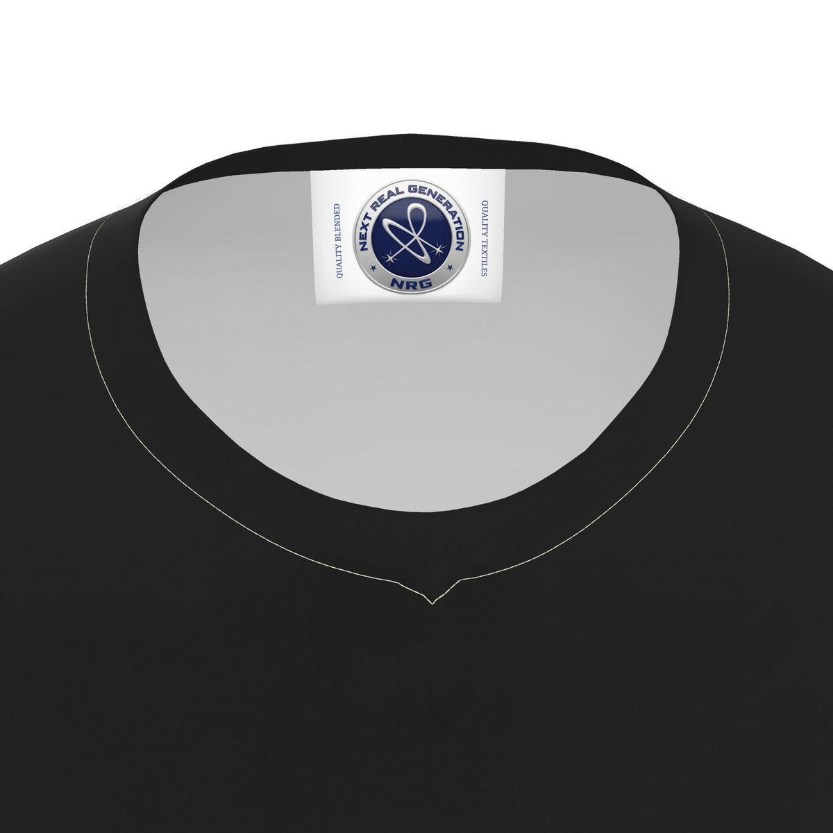 NRG Clothing (MBS) Mens T-Shirt (Cream Stitch)